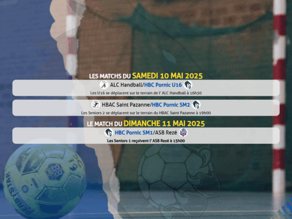 Matchs des 10 et 11 mai 2025