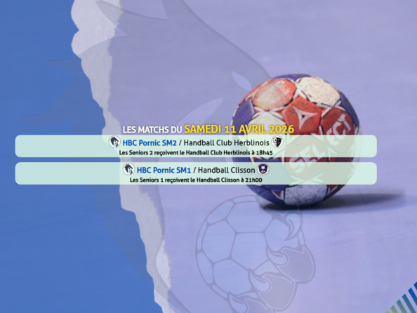 Les matchs du Samedi 11 Avril 2026